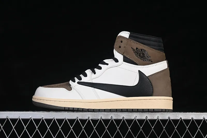 All categories Air Jordan Jordan series basketball shoes Air Jordan 1 High Travis Scott x Air Jordan 1 High OG AJ1 anti-hook high-top basketball shoes CD4487-001